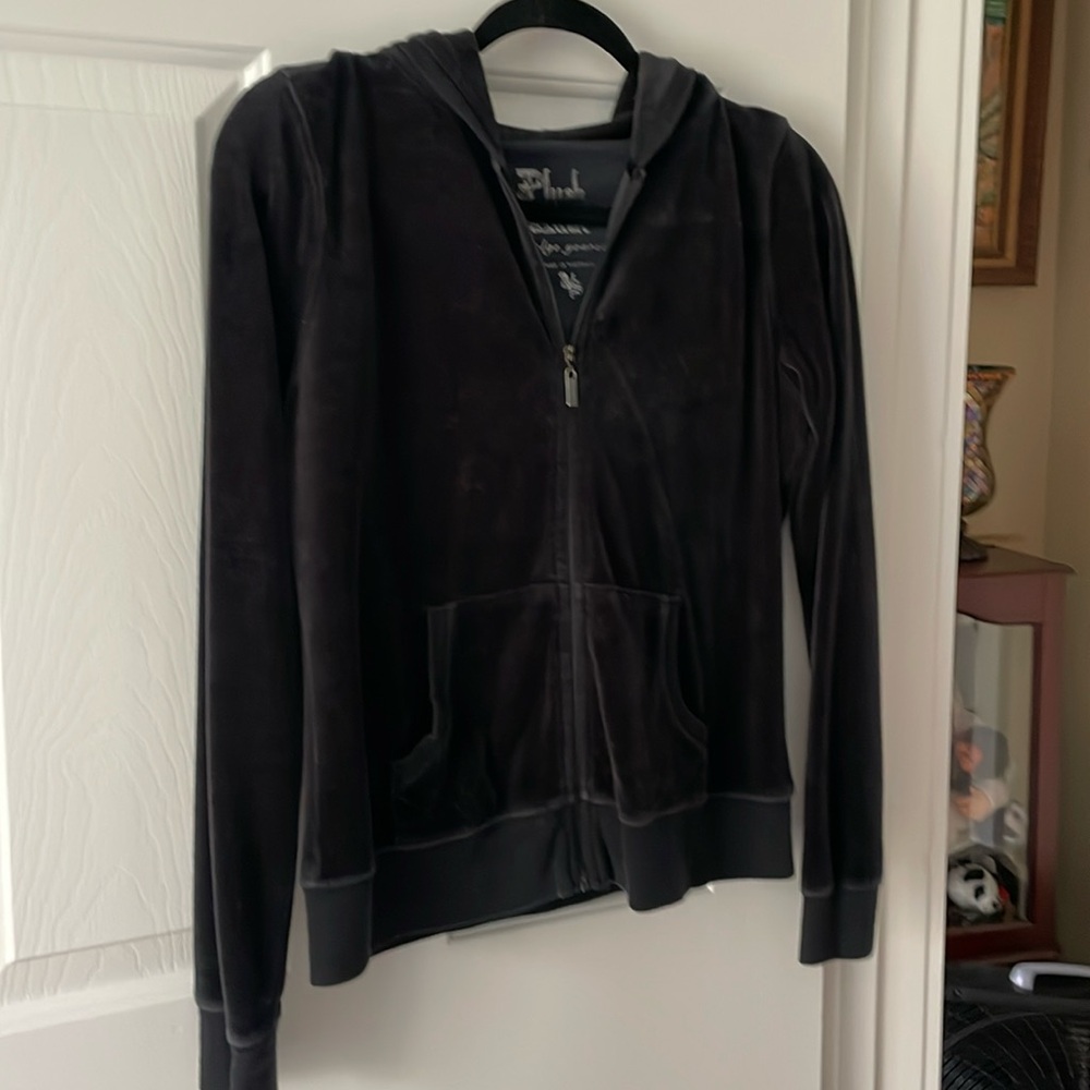 Velvety hoodie